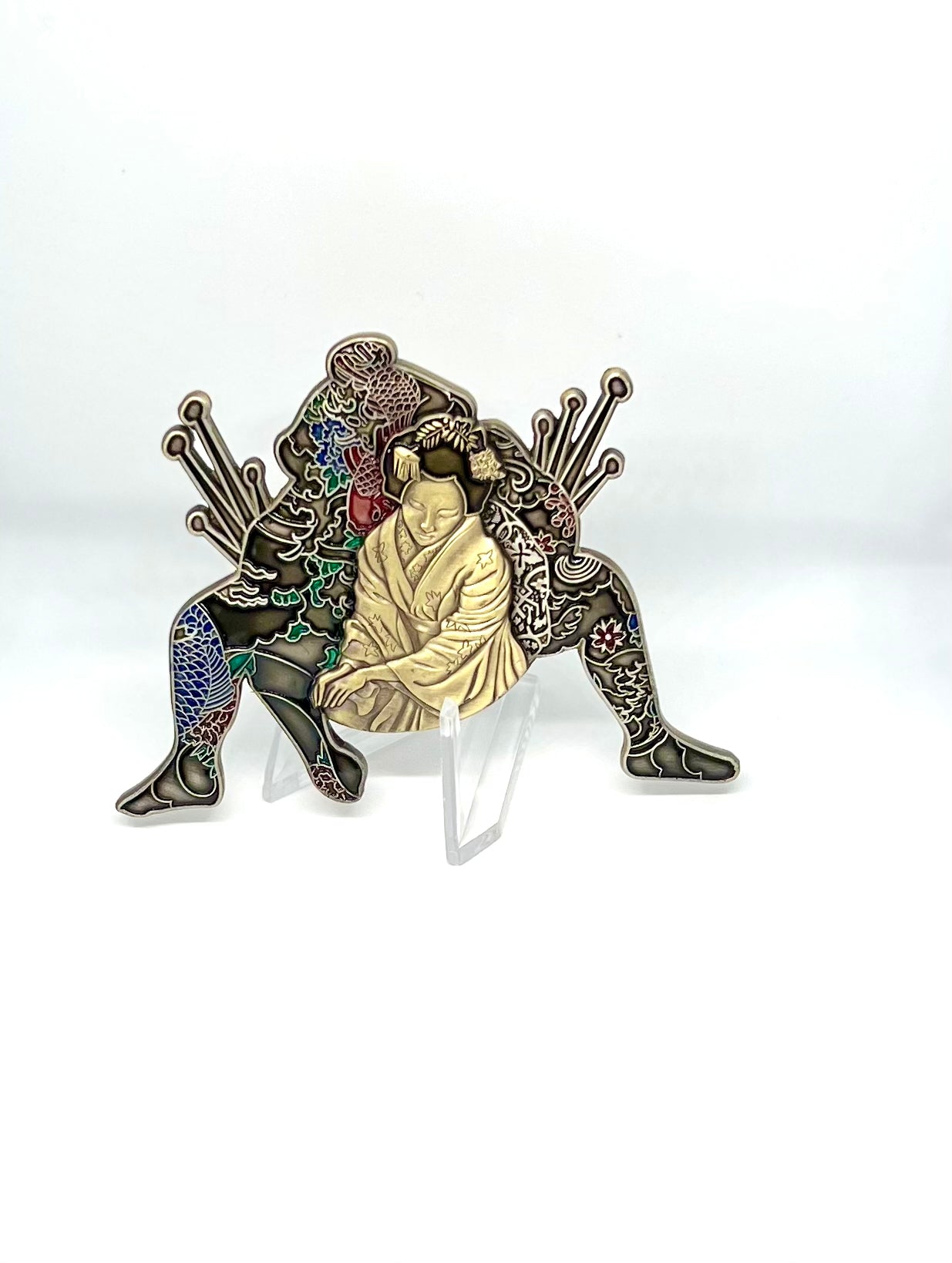 Iwakuni Japan Sumo pride Antique Gold