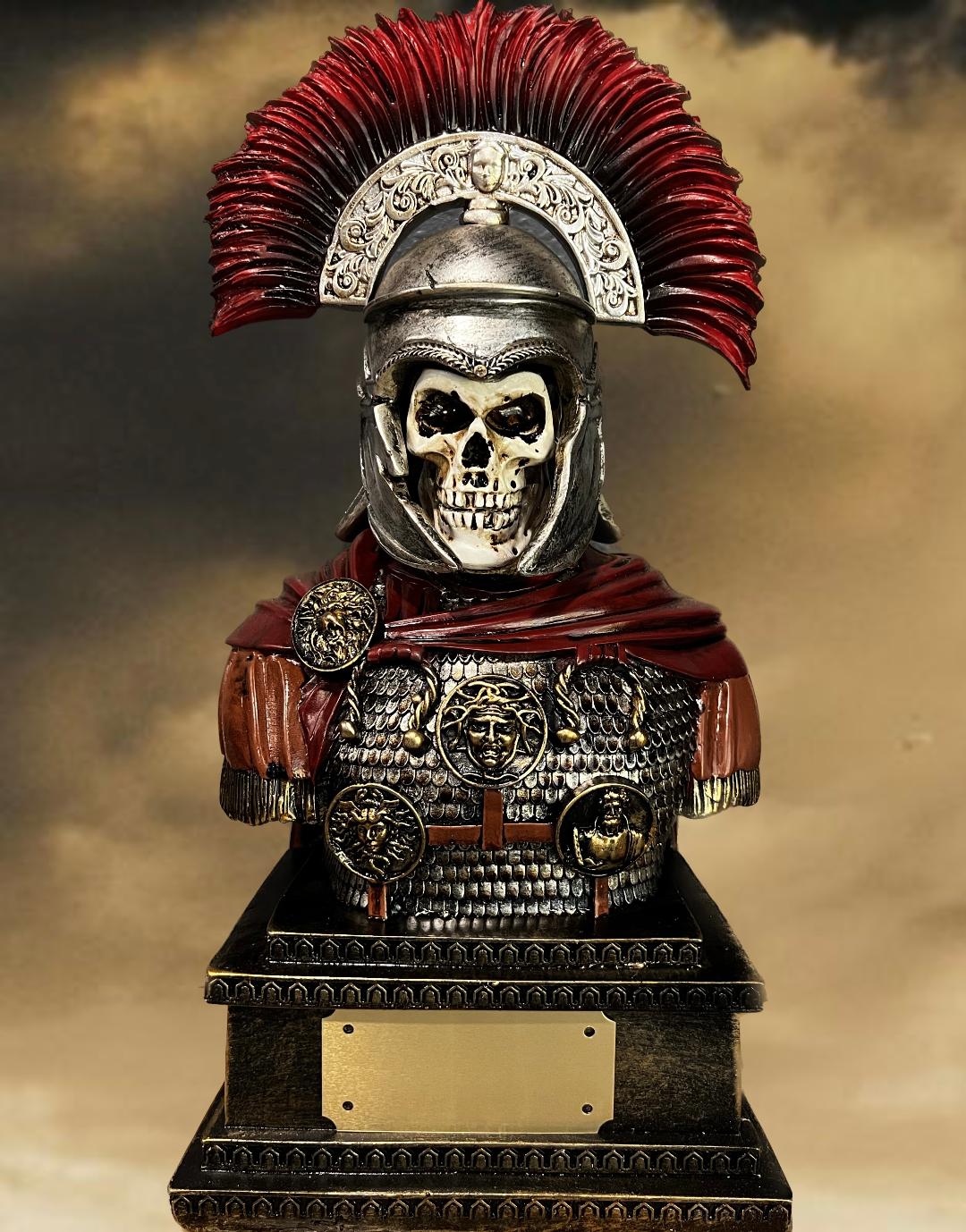 Roman Undead Warrior Resin Statue Sculpture
