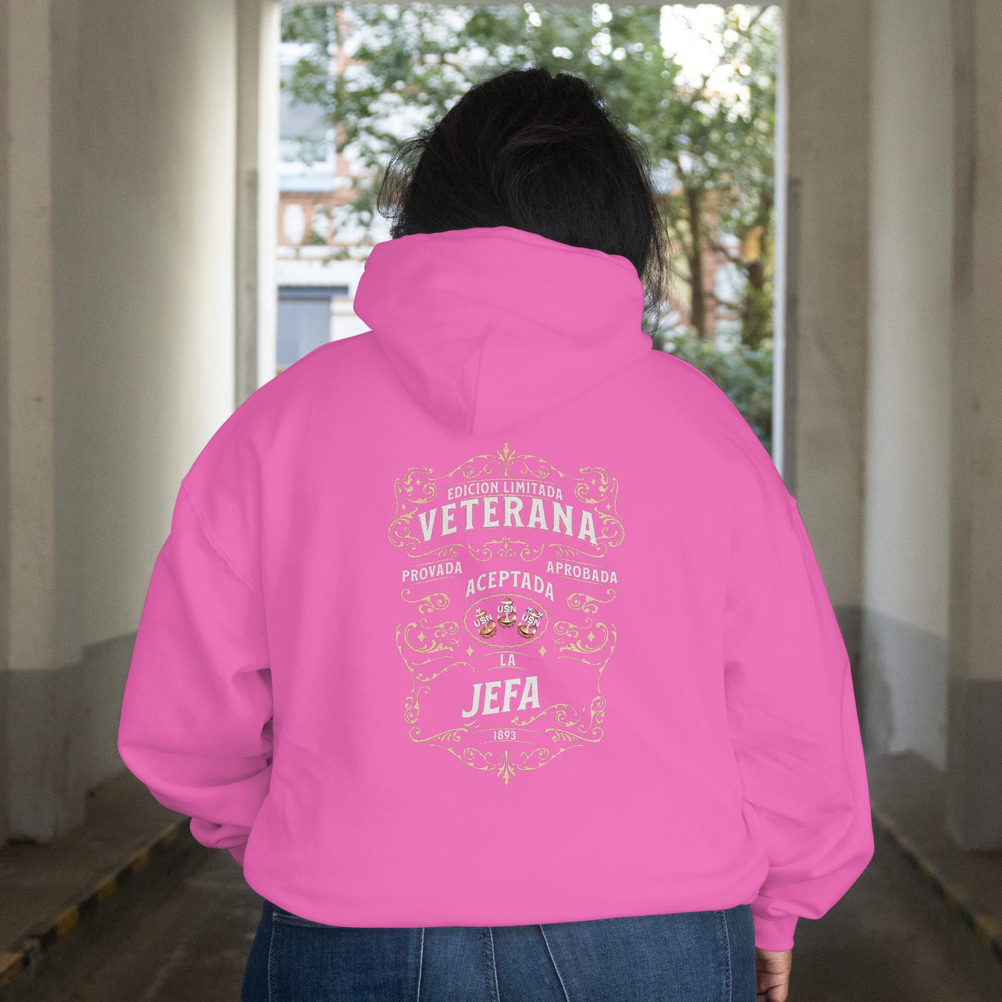 La jefa Veterana Hoodie