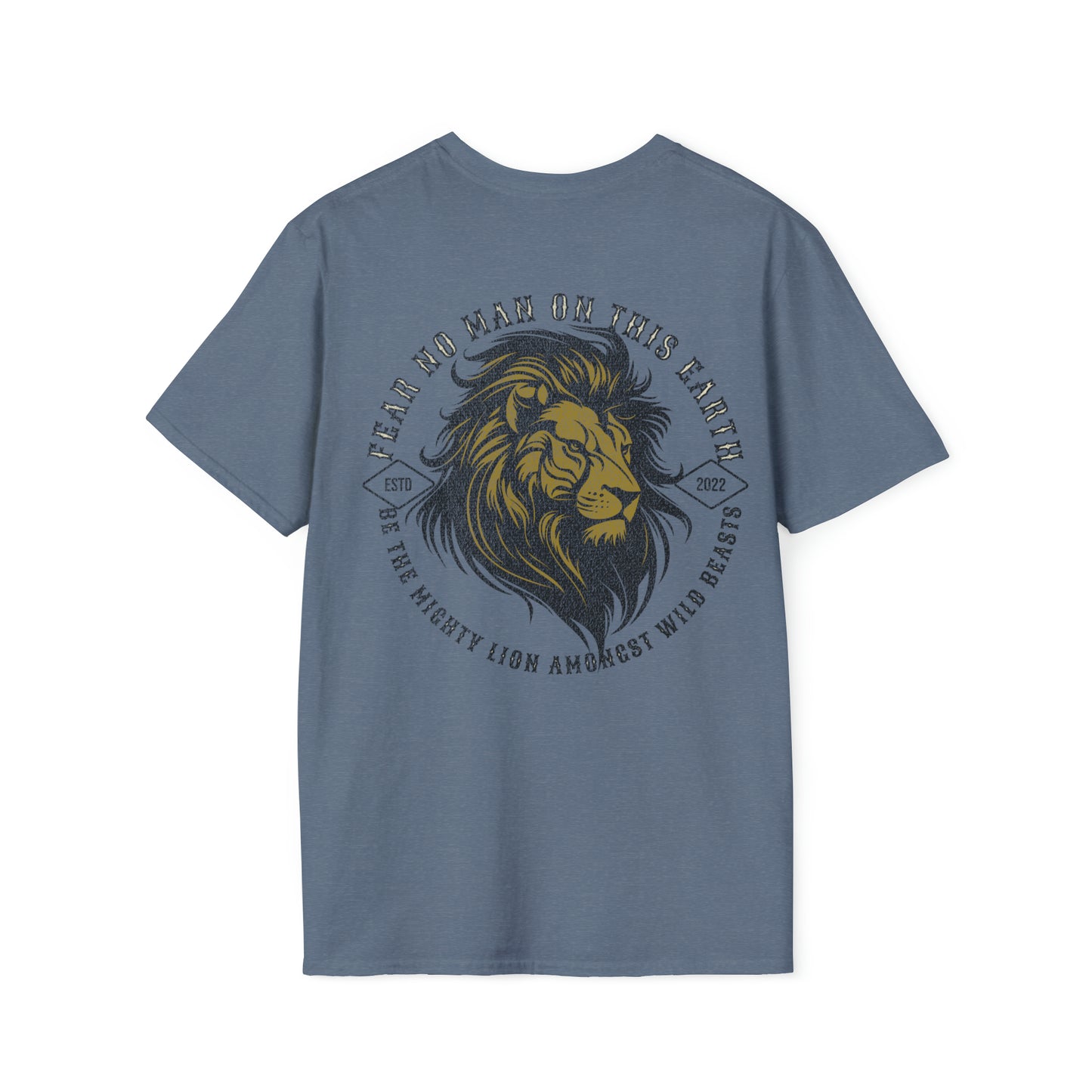 Fear no man Unisex Softstyle T-Shirt