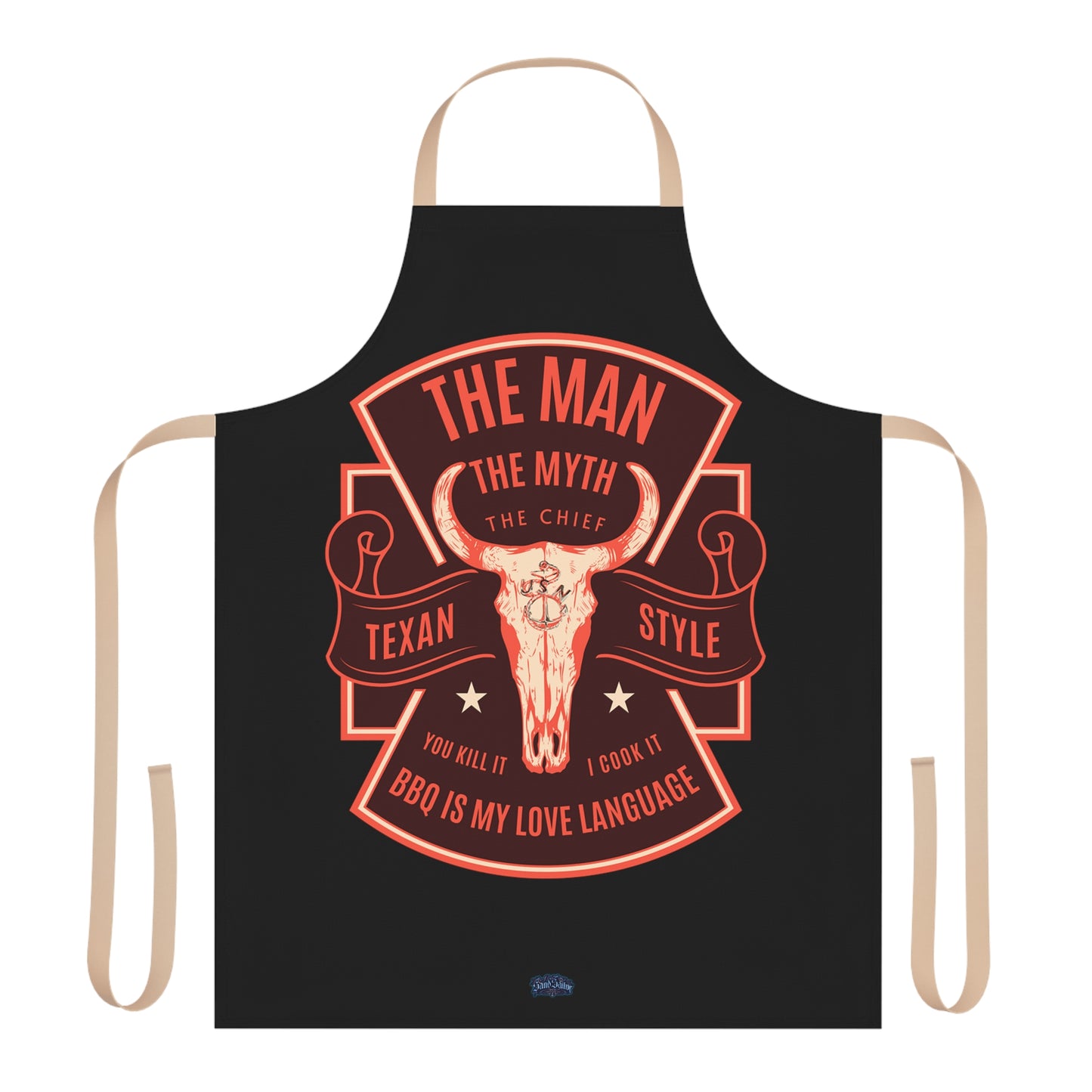 The man, the myth, the chief Apron (AOP)
