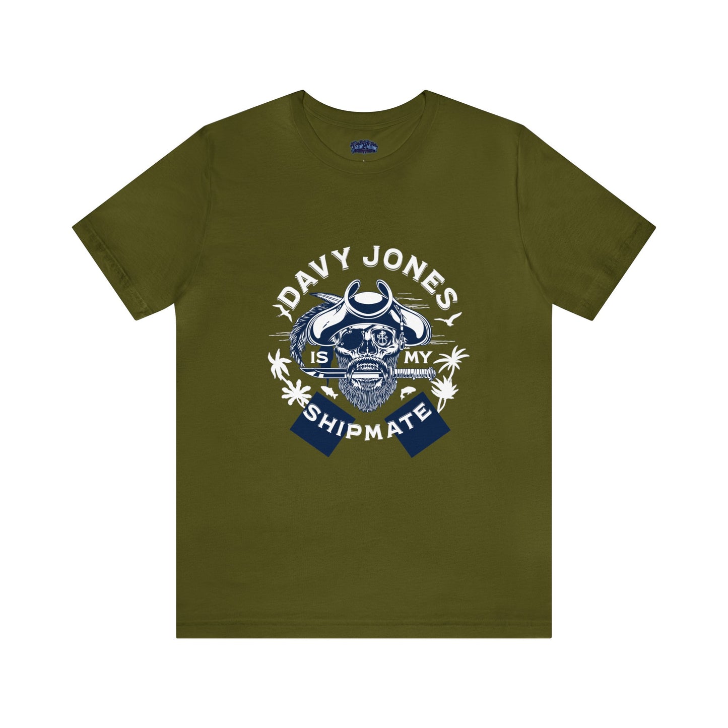 Davy Jones is my Shipmate Unisex Jersey Short Sleeve Tee