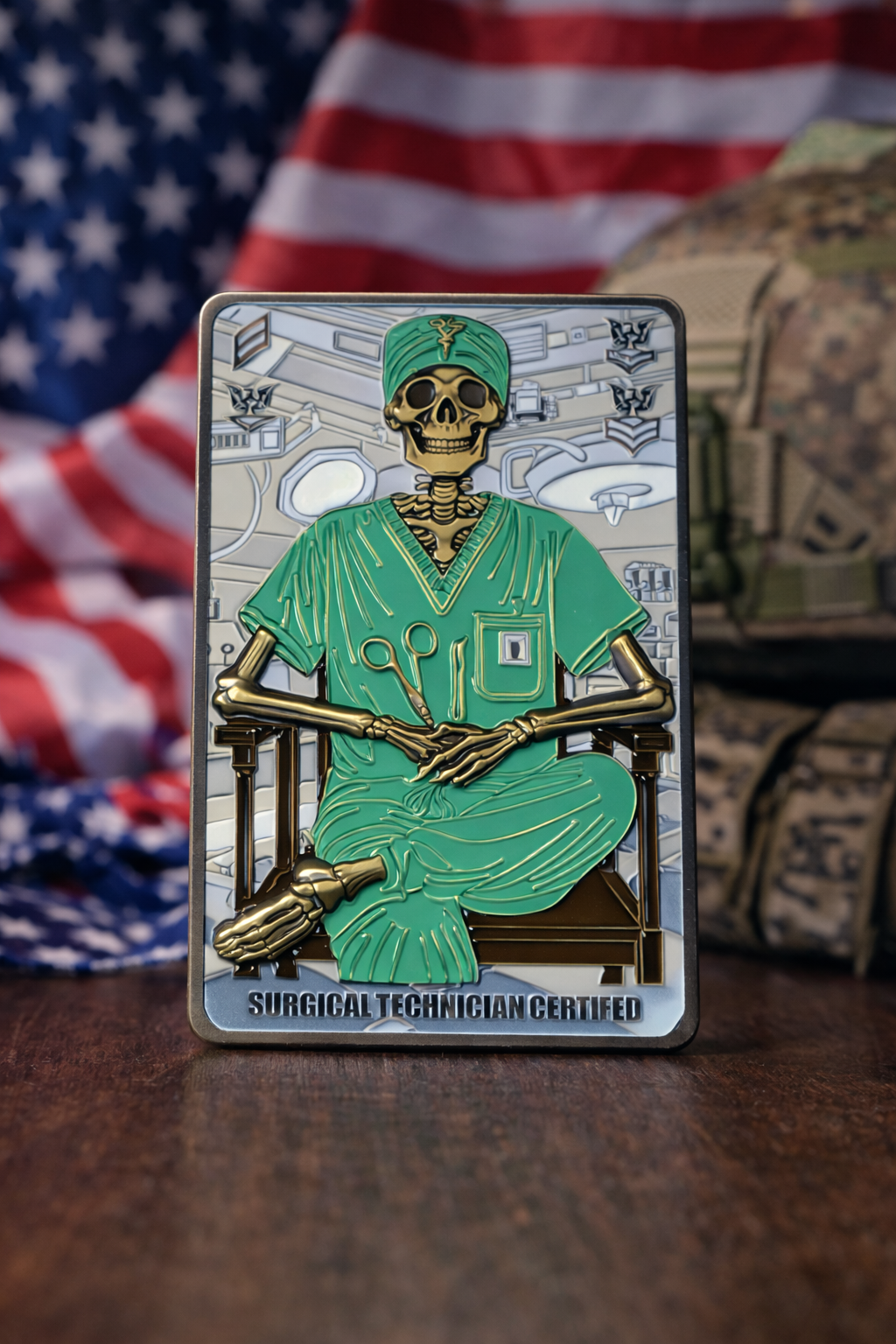 Surgical Technician Card Coin
