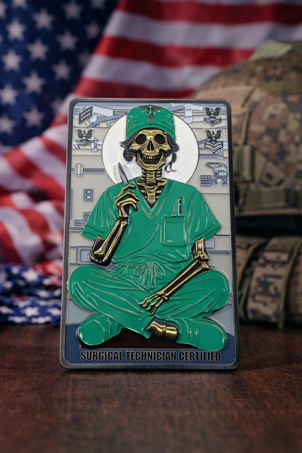 Surgical Technician Card Coin