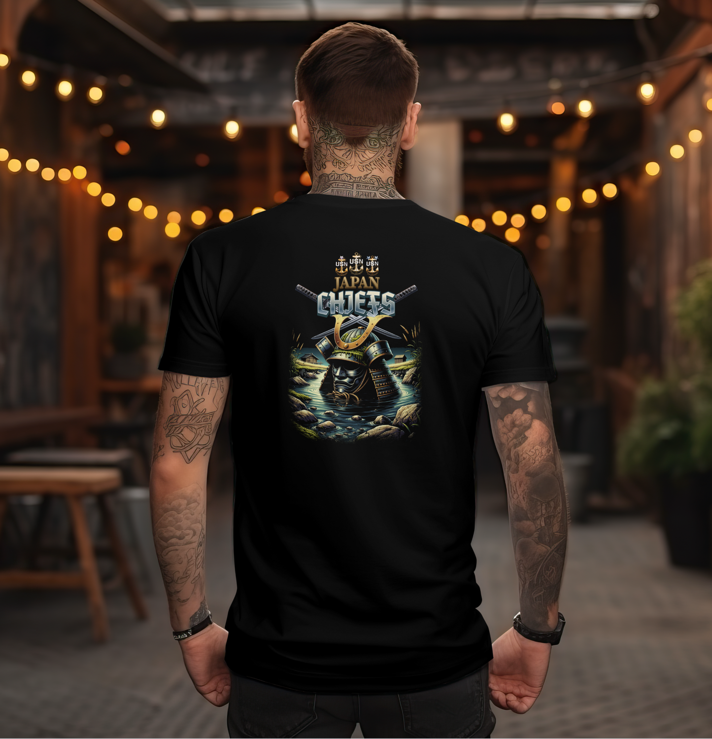 Japans Samurai US Navy Chief T-shirt