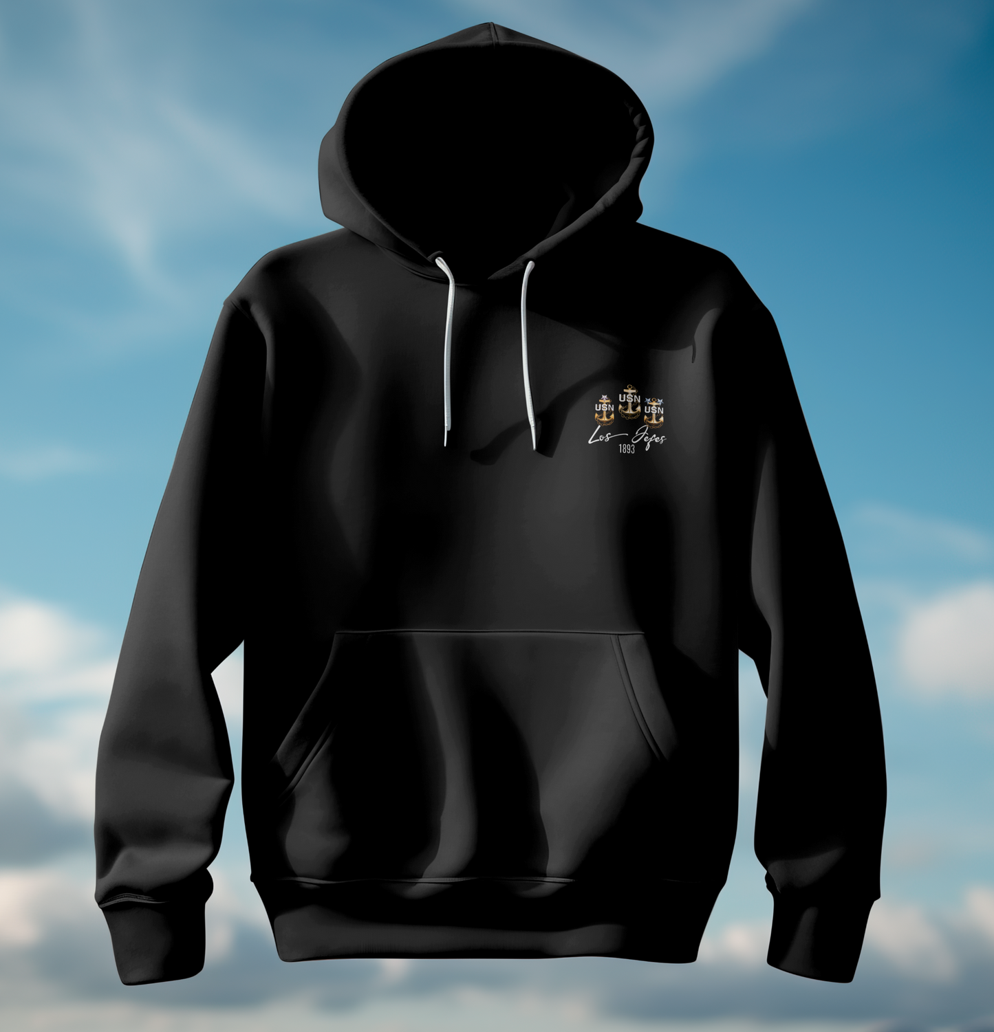 Los Jefes de California US Navy Chief Hoodie