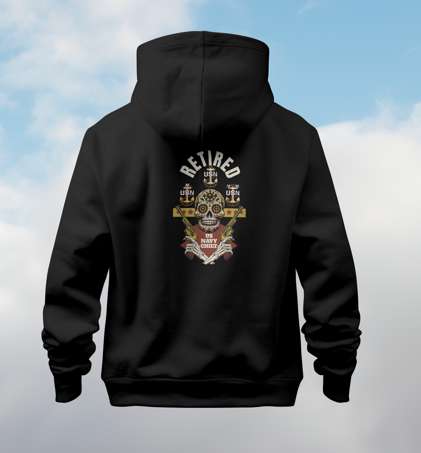 Retired US Navy Chief Hoodie