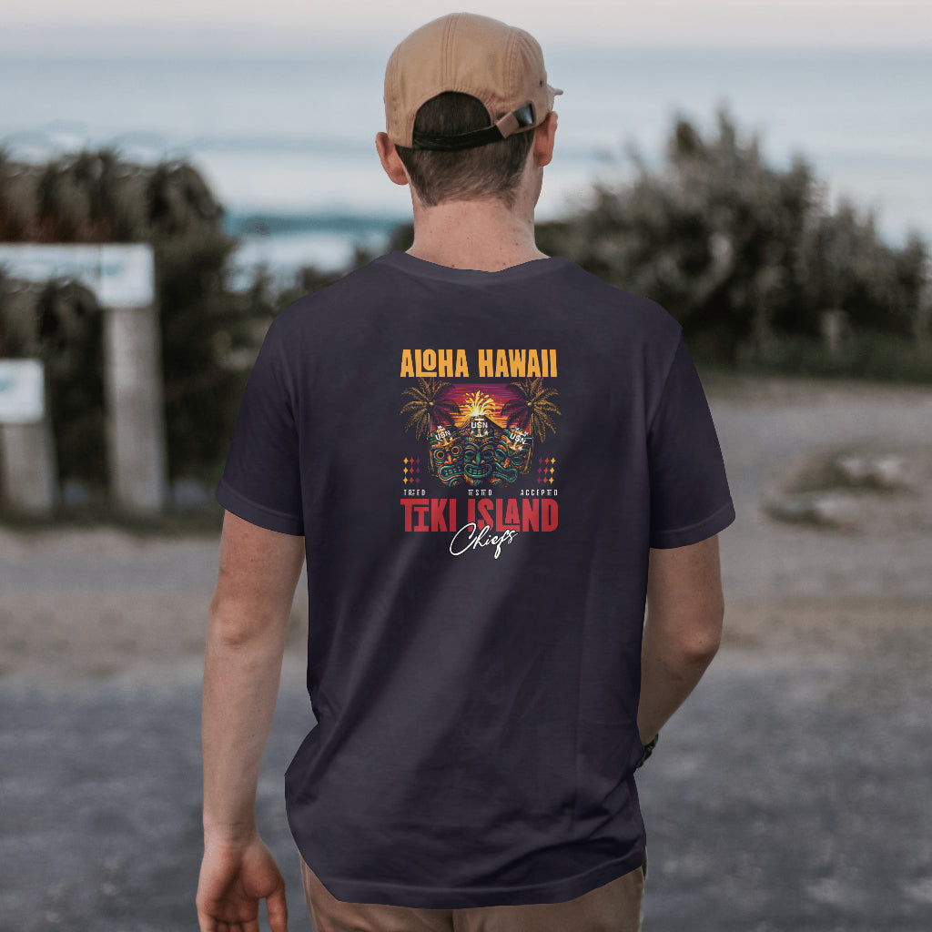 Aloha Hawaii  US Navy Chief T-shirt