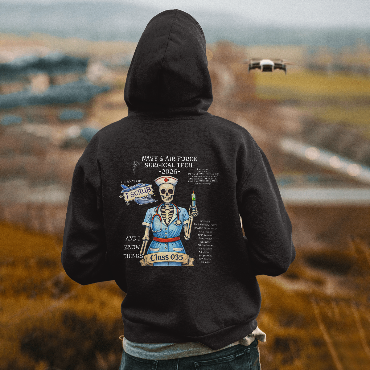 Surg Tech Class Hoodie Class 26-035