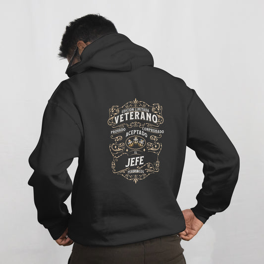 El Jefe Veterano Hoodie